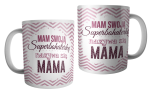 Superbohaterka mama - kubek ceramiczny 