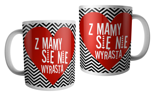 Superbohaterka mama - kubek ceramiczny