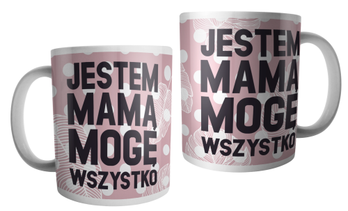 Jestem mamą - kubek ceramiczny