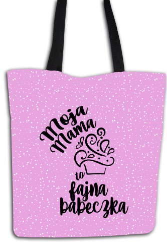 Mama fajna babeczka- torba