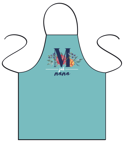 M jak mama - fartuszek