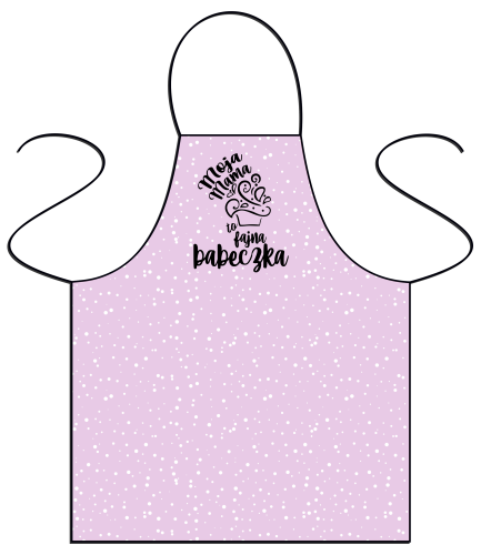 Mama fajna babeczka - fartuszek