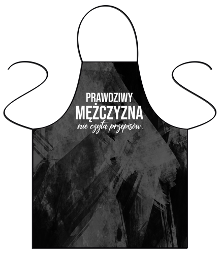 Prawdziwy mężczyzna - fartuszek