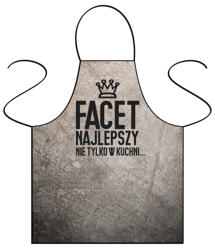 Facet najlepszy nie tylko w kuchni - fartuszek