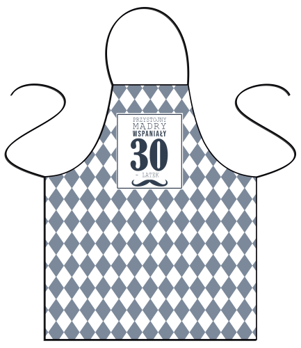 Przystojny 30latek - fartuszek