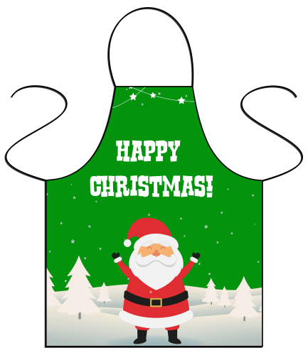 Happy Christmas - fartuszek