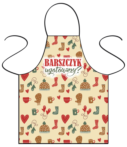 Barszczyk ugotowany - fartuszek