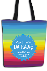 Zaproś mnie na kawę-  torba