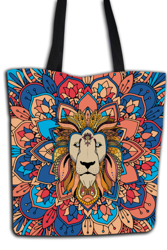 Kolorowy lew - torba