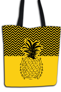 Żółty ananas - torba 