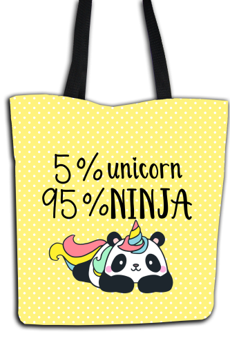 Unicorn / Ninja - torba