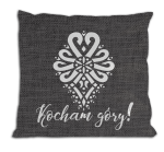 Kocham góry - poduszka z wypełnieniem