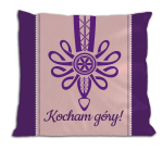 Kocham góry - poduszka z wypełnieniem