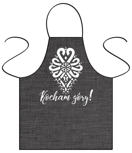 Kocham góry - fartuszek