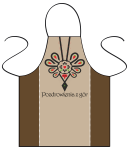 Pozdrowienia z gór - fartuszek