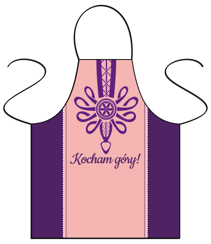 Kocham góry - fartuszek