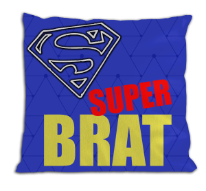 Super brat - poduszka z wypełnieniem