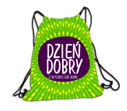 Dzień dobry - plecak