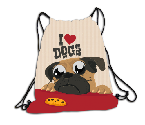 I love dogs - plecak