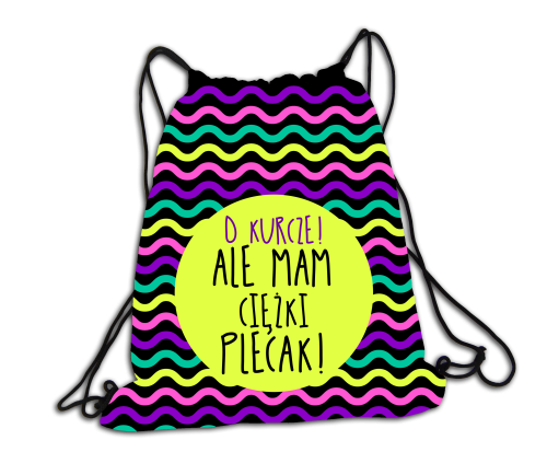 O kurcze, ale mam ciężki plecak - plecak