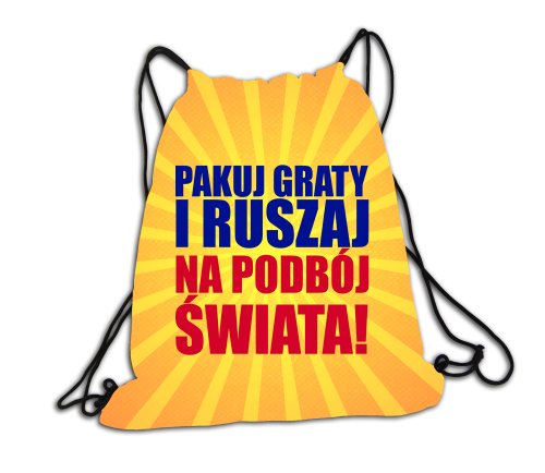 Pakuj graty i ruszaj na podbój świata - plecak