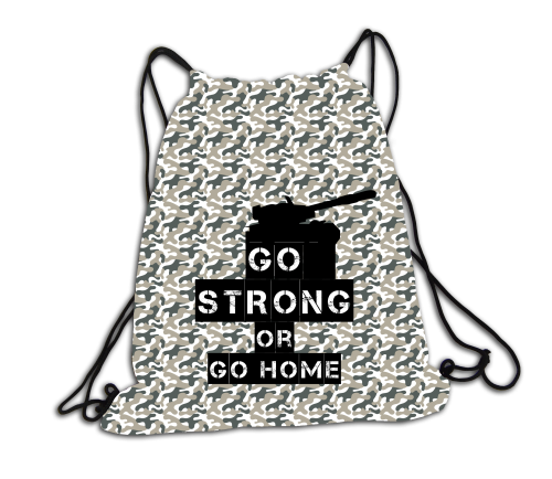 Go strong or go home - plecak