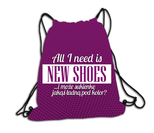 All I need is... - plecak