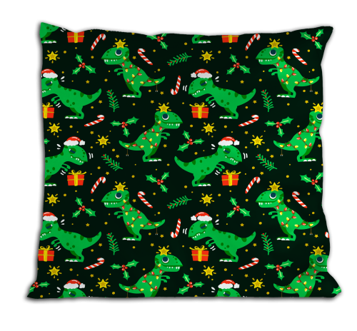 Świąteczne dinozaury - poduszka.png