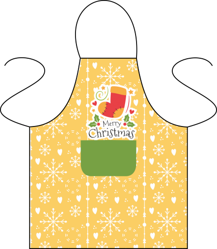 Merry christmas - fartuszek dziecięcy.png