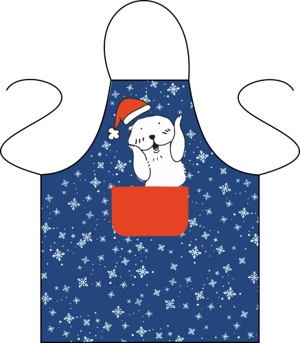 Mors granatowy - fartuszek dziecięcy.png