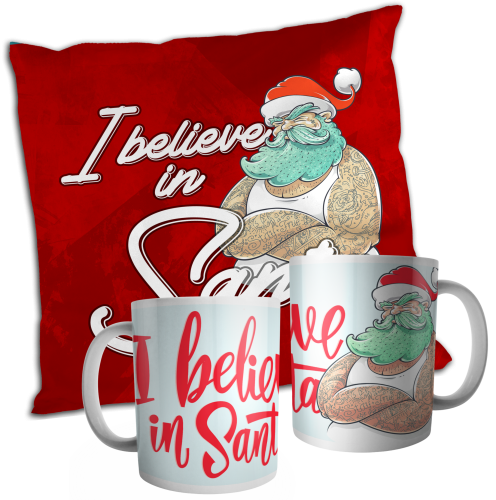 I believe in santa - poduszka i kubek.png