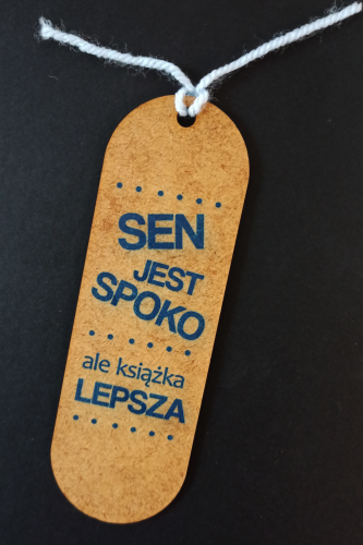 Zakładka do książki - Sen jest spoko, ale książka lepsza.png