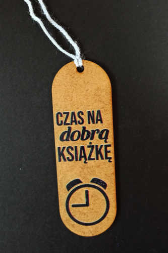 Zakładka do książki - Czas na dobrą książkę.png