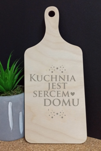 Deska kuchenna - Kuchnia jest sercem domu.jpg