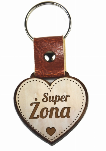 Brelok drewaniany - Żona.jpg