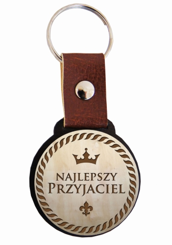 Brelok drewniany - Przyjaciel.jpg