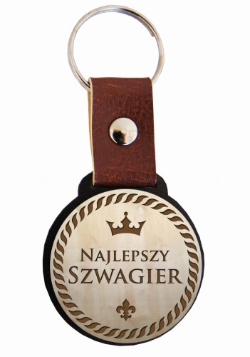 Brelok drewniany - Szwagier.jpg