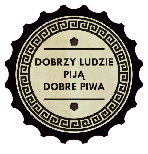 Otwieracz drewniany - Dobrzy ludzie piją dobre piwa.jpg