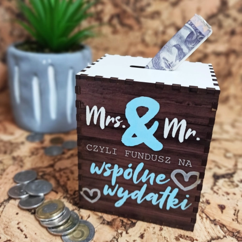 Skarbonka - Mrs. & Ms.  czyli fundusz na wspólne wydatki