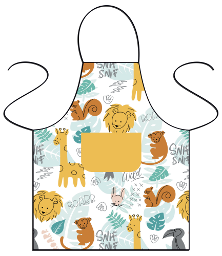 Fartuszek dziecięcy - Zwierzątka.png