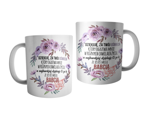 Dziękuję, że jesteś moją babcią - kubek.png
