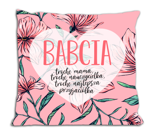Babcia - przyjaciółka - poduszka.png
