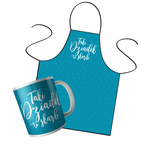 Zestaw fartuszek i kubek - Taki dziadek to skarb.png