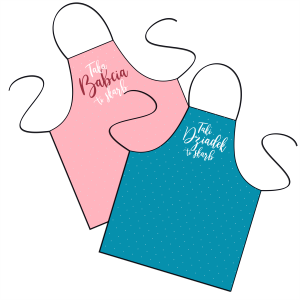 Zestaw fartuszków - Skarb