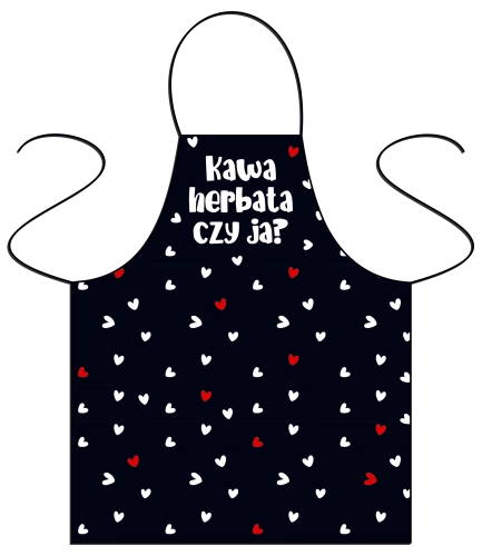 Fartuszek kuchenny - Kawa, herbata czy ja