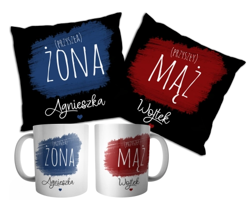 Zestaw personalizowany - Przyszła żona, Przyszły mąż