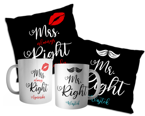 Zestaw personalizowany - Mrs. right, Mr. right.png