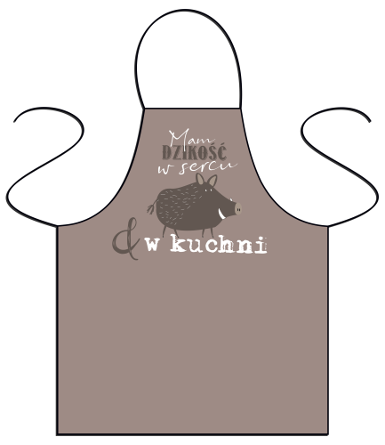 Fartuszek - Mam dzikość w sercu.png