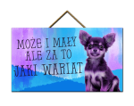 Tabliczka - Pies - wariat