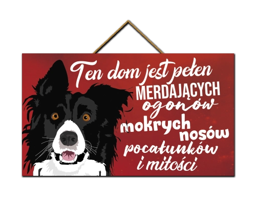 Tabliczka - Ten dom jest pełen